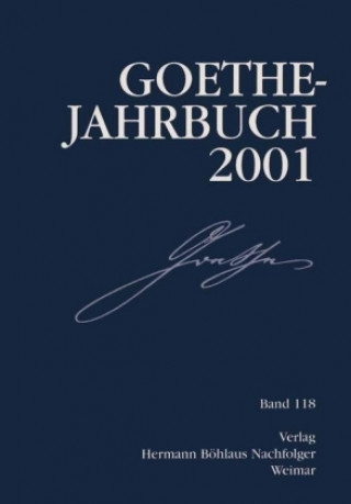 Buch Goethe Jahrbuch Jochen Golz