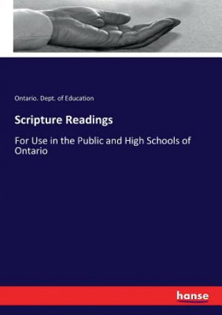 Knjiga Scripture Readings Ontario. Dept. of Education