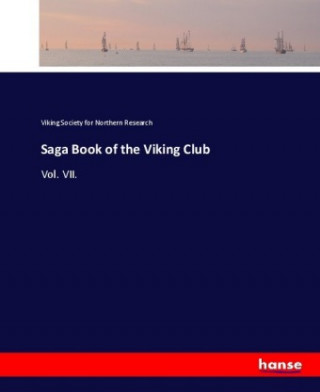 Carte Saga Book of the Viking Club Viking Society for Northern Research