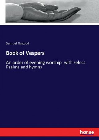 Carte Book of Vespers Samuel Osgood