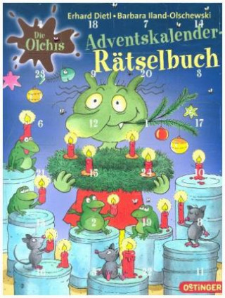Carte Die Olchis. Adventskalender-Rätselbuch Erhard Dietl