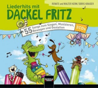 Hanganyagok Liederhits mit Dackel Fritz - 3 Audio-CDs Renate Kern