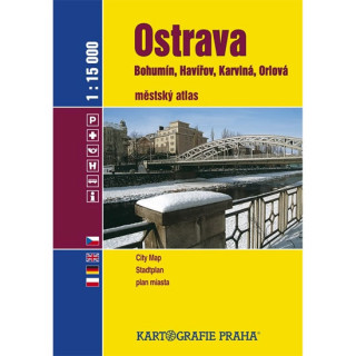 Tiskovina Ostrava 1:15000 