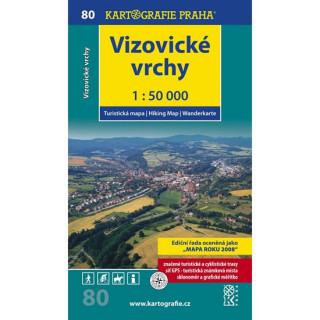 Materiale tipărite Vizovické vrchy 1:50 000 