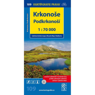 Nyomtatványok Krkonoše, Podkrkonoší 1:70 000 