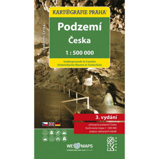 Materiale tipărite Podzemí Česka 1:500 000 