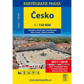 Materiale tipărite Česko autoatlas 1 : 150 000 