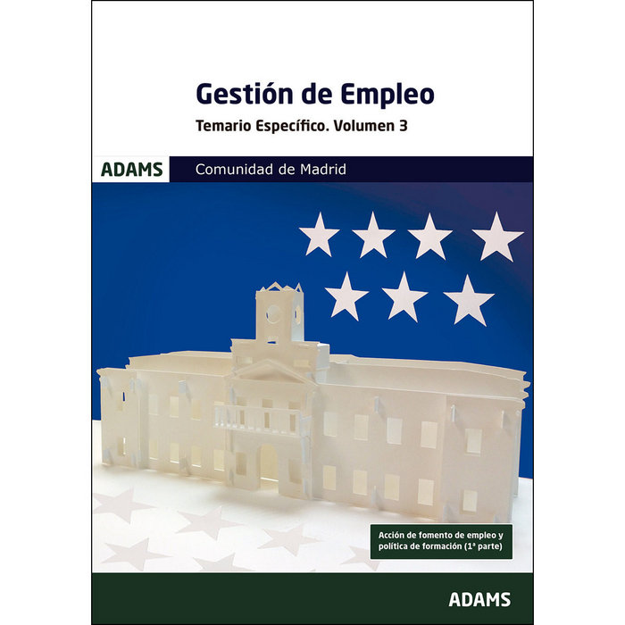 Carte Temario específico 3 Gestión de Empleo de la Comunidad de Madrid 