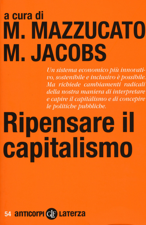 Kniha Ripensare il capitalismo M. Jacobs