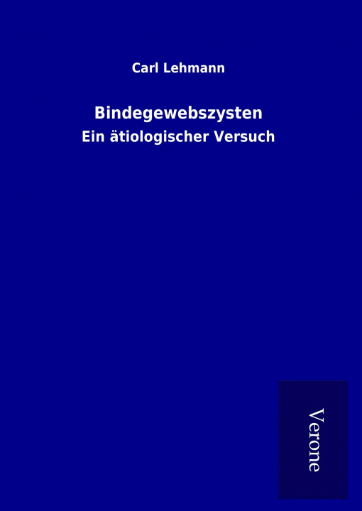 Book Bindegewebszysten Carl Lehmann