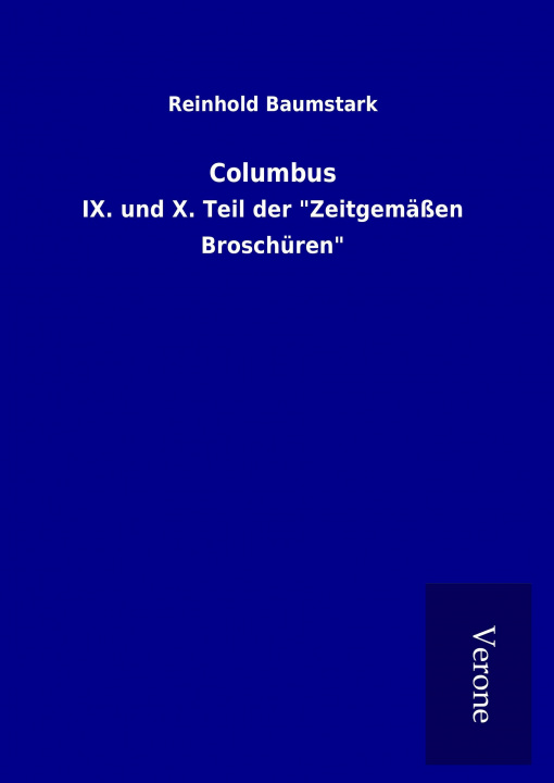 Książka Columbus Reinhold Baumstark