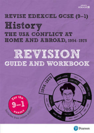 Książka Pearson REVISE Edexcel GCSE History The USA Revision Guide and Workbook inc online edition and quizzes - 2023 and 2024 exams Victoria Payne