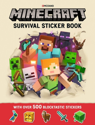 Книга Minecraft Survival Sticker Book Mojang AB
