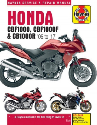 Książka Honda CBF1000 & CB1000R ('06 To '16) Matthew Coombs