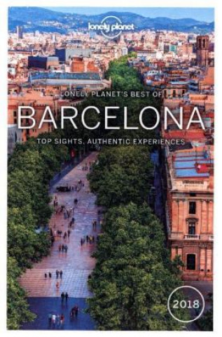 Carte Lonely Planet Best of Barcelona 2018 Lonely Planet