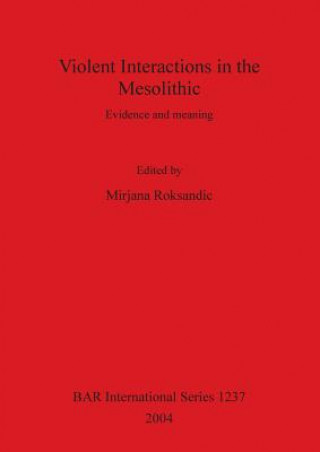 Kniha Violent Interactions in the Mesolithic Mirjana Roksandic