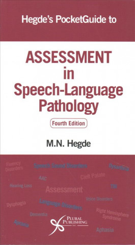 Knjiga Hegde's PocketGuide to Assessment in Speech-Language Pathology MN Hegde