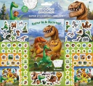 Papírszerek Super sticker set 500 ks Hodný dinosaurus 