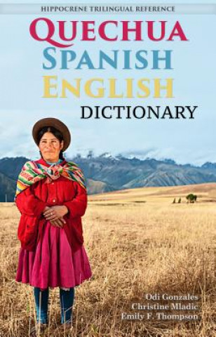 Book Quechua-Spanish-English Dictionary Odi Gonzales
