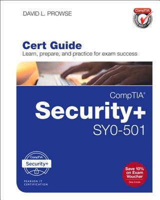 Könyv CompTIA Security+ SY0-501 Cert Guide David L. Prowse