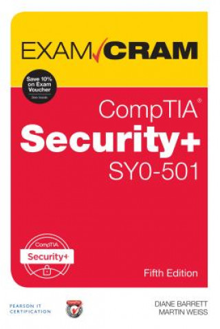 Kniha CompTIA Security+ SY0-501 Exam Cram Diane Barrett