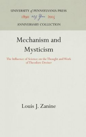 Książka Mechanism and Mysticism Louis J. Zanine