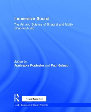 Könyv Immersive Sound Agnieszka Roginska