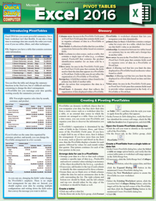 Buch EXCEL 2016 PIVOT TABLES Curtis Frye