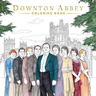 Könyv Downton Abbey: The Official Coloring Book (Gold Foil Gift Edition) Gwen Burns
