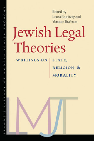 Książka Jewish Legal Theories Leora Batnitzky