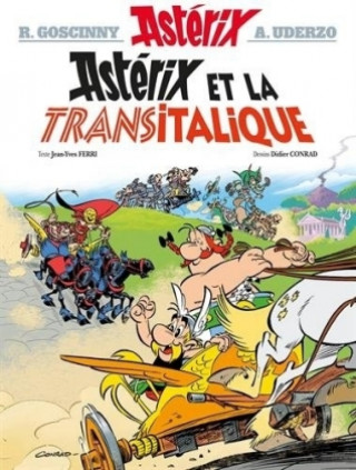 Carte Asterix et la Transitalique RENE GOSCINNY