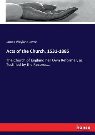 Kniha Acts of the Church, 1531-1885 James Wayland Joyce