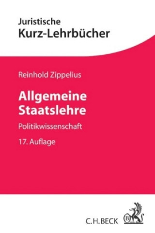 Könyv Allgemeine Staatslehre Reinhold Zippelius
