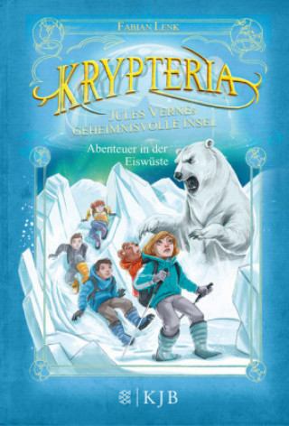 Carte Krypteria 05 - Jules Vernes geheimnisvolle Insel. Abenteuer in der Eiswüste Fabian Lenk