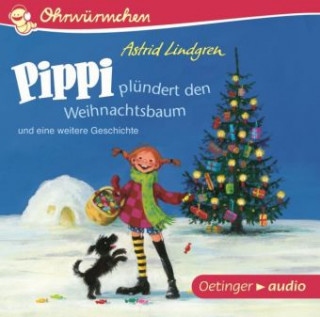 Audio Pippi plündert den Weihnachtsbaum und eine weitere Geschichte, 1 Audio-CD Astrid Lindgren