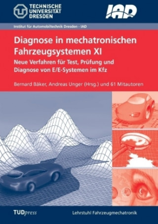 Kniha Diagnose in mechatronischen Fahrzeugsystemen XI Andreas Unger