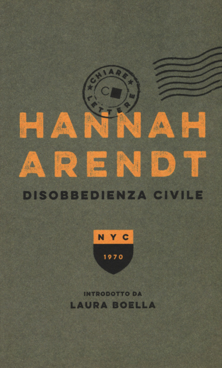 Книга Disobbedienza civile Hannah Arendt