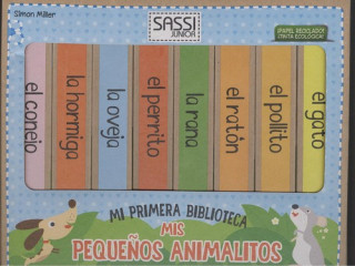 Könyv Mis pequenos animalitos (Mi primera biblioteca) SIMON MILLER