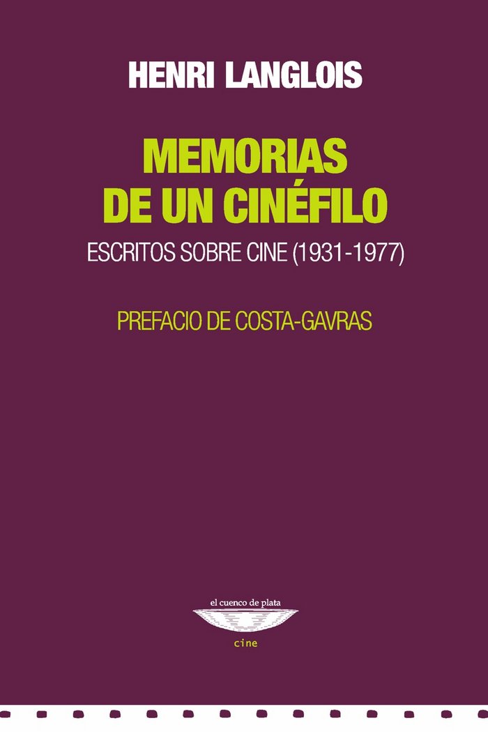 Carte MEMORIAS DE UN CINEFILO 