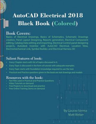 Carte AutoCAD Electrical 2018 Black Book (Colored) Gaurav Verma