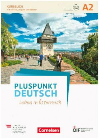 Carte Pluspunkt Deutsch - Leben in Österreich A2 - Kursbuch mit Audios und Videos online Friederike Jin