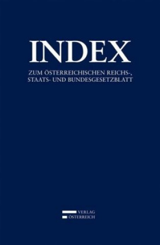 Book Index Bundeskanzleramt