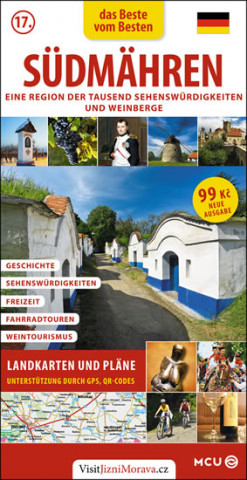 Kniha Jižní Morava - kapesní průvodce/německy Jan Eliášek
