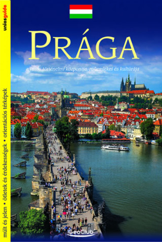 Book Praha - průvodce/maďarsky Viktor Kubík