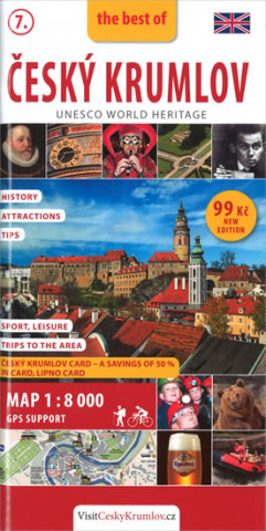 Book Český Krumlov - kapesní průvodce/anglicky Jan Eliášek