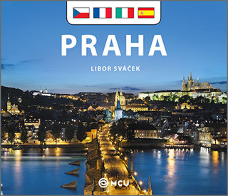 Kniha Praha - malá/česky, francouzsky, italsky, španělsky Libor Sváček