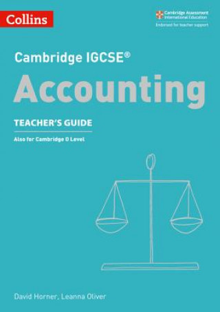 Könyv Cambridge IGCSE (TM) Accounting Teacher's Guide David Horner