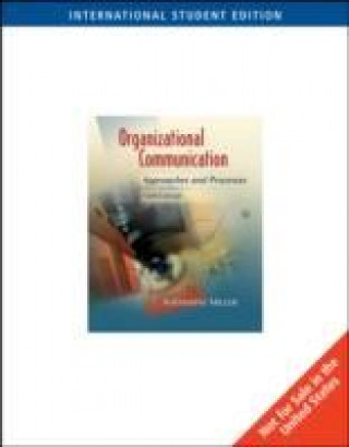 Kniha Organizational Communication Katherine Miller