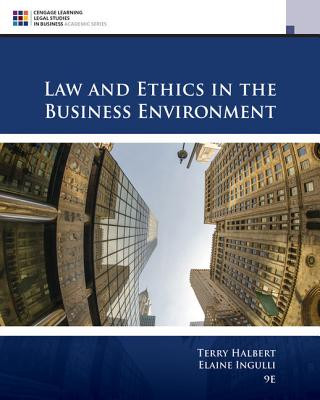 Kniha Law and Ethics in the Business Environment Terry Halbert