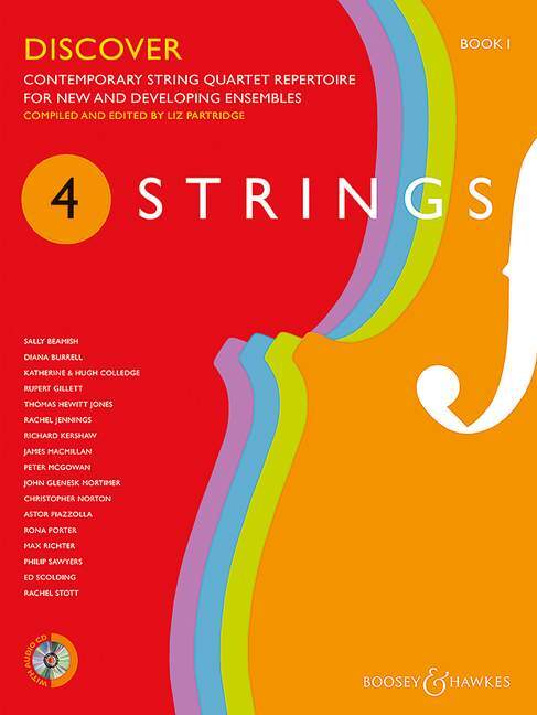 Książka 4 STRINGS DISCOVER BOOK 1 LIZ PARTRIDGE